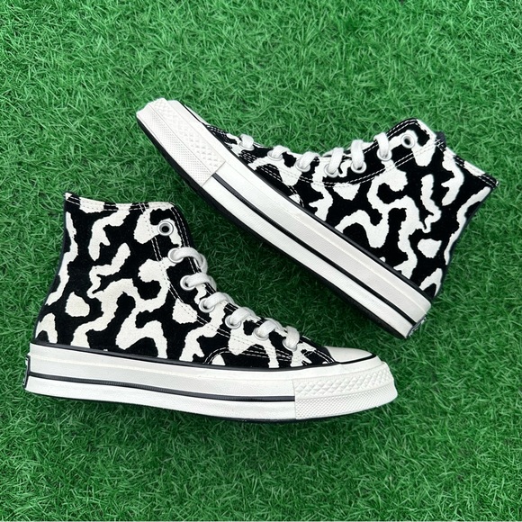 Converse Chuck 70 Hi Leopard Remix Black and White - Picture 11 of 14